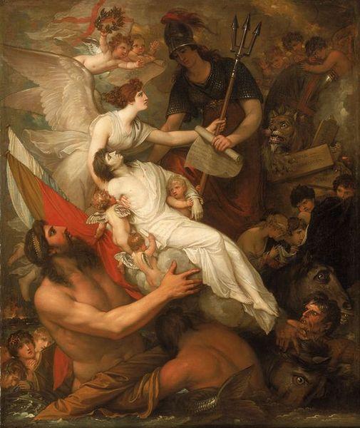 Benjamin West Immortality of Nelson